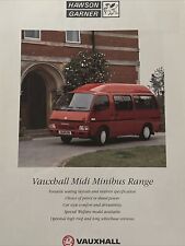 Vauxhall midi minibus for sale  KENDAL