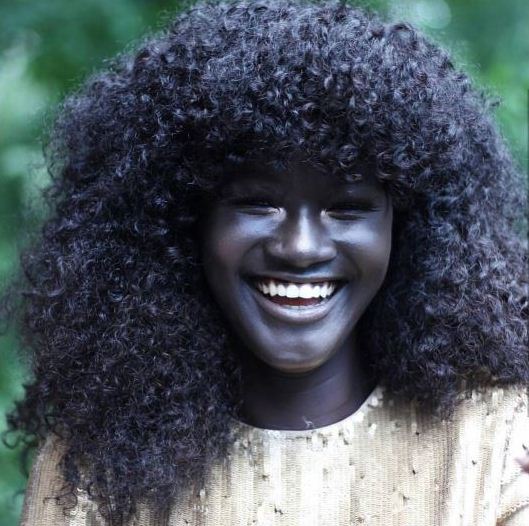 Ebony Queen: Meet The World’s Darkest Woman and She Is a Model