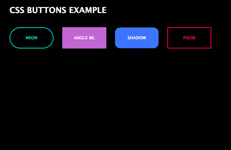CSS Button Hover Effects