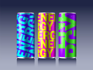 Energy Drink Mockup