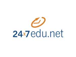 24x7edu net Logo