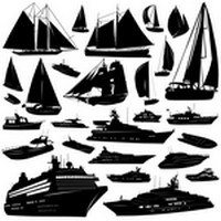 Ship Silhouettes 01