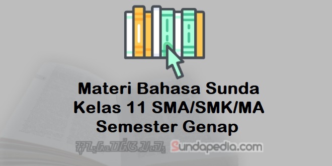 Detail Buku Bahasa Sunda Kelas 11 Nomer 26