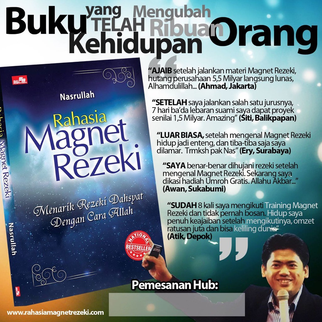 Detail Buku Rahasia Magnet Rezeki Nomer 5