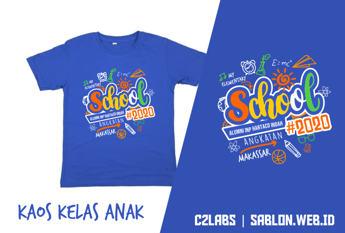 Detail Desain Kaos Untuk Anak Sd Nomer 20