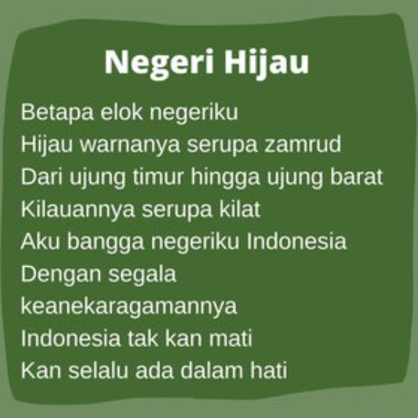 Detail Puisi Untuk Negeriku Indonesia Nomer 12