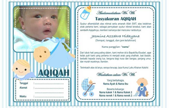 Detail Undangan Puputan Bayi Word Nomer 20