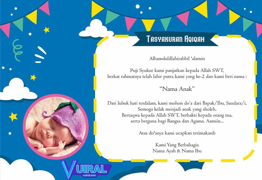 Detail Undangan Puputan Bayi Word Nomer 32