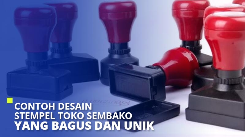 Detail Contoh Stempel Toko Sembako Nomer 8