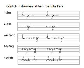 Detail Gambar Tulisan Tegak Bersambung Nomer 34