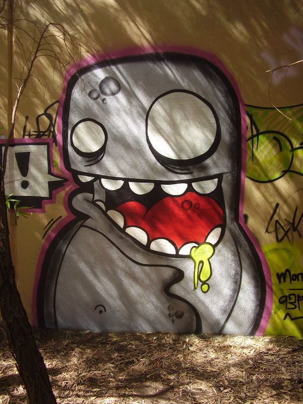 Detail Sketh Graffiti Monster Nomer 5