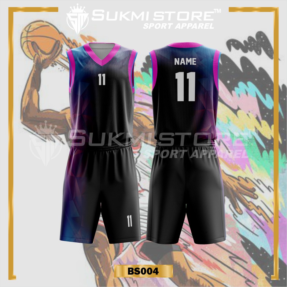 Detail Desain Jersey Basket Keren Nomer 15