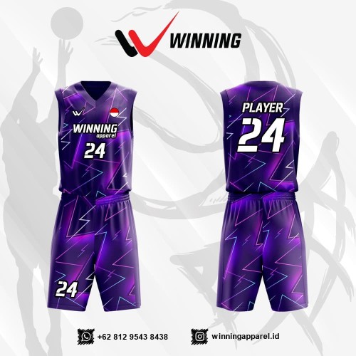 Detail Desain Jersey Basket Keren Nomer 19