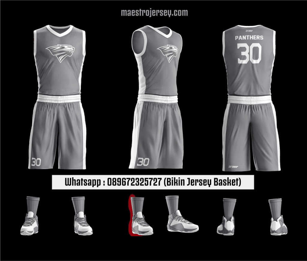 Detail Desain Jersey Basket Keren Nomer 14