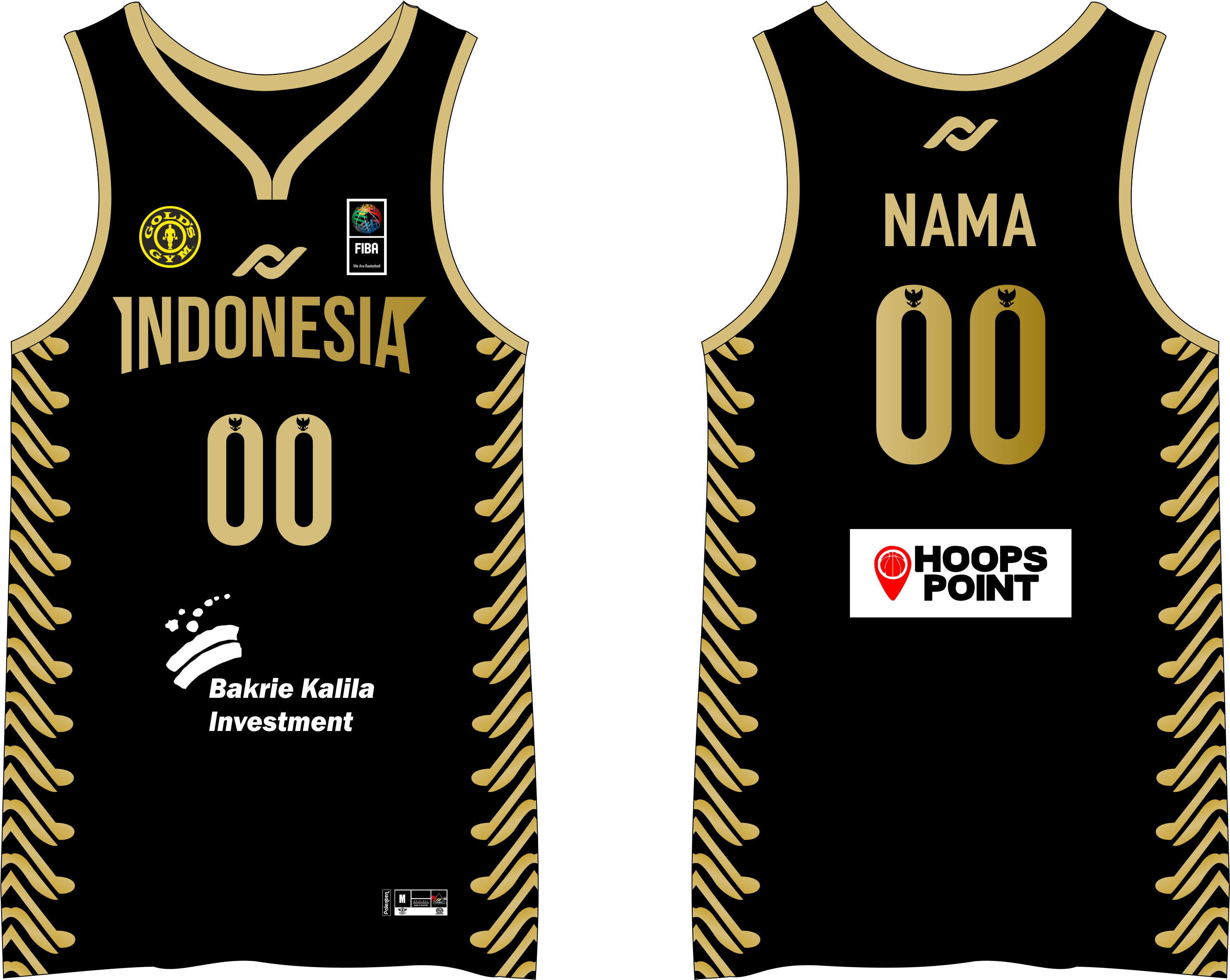 Detail Desain Jersey Basket Keren Nomer 34