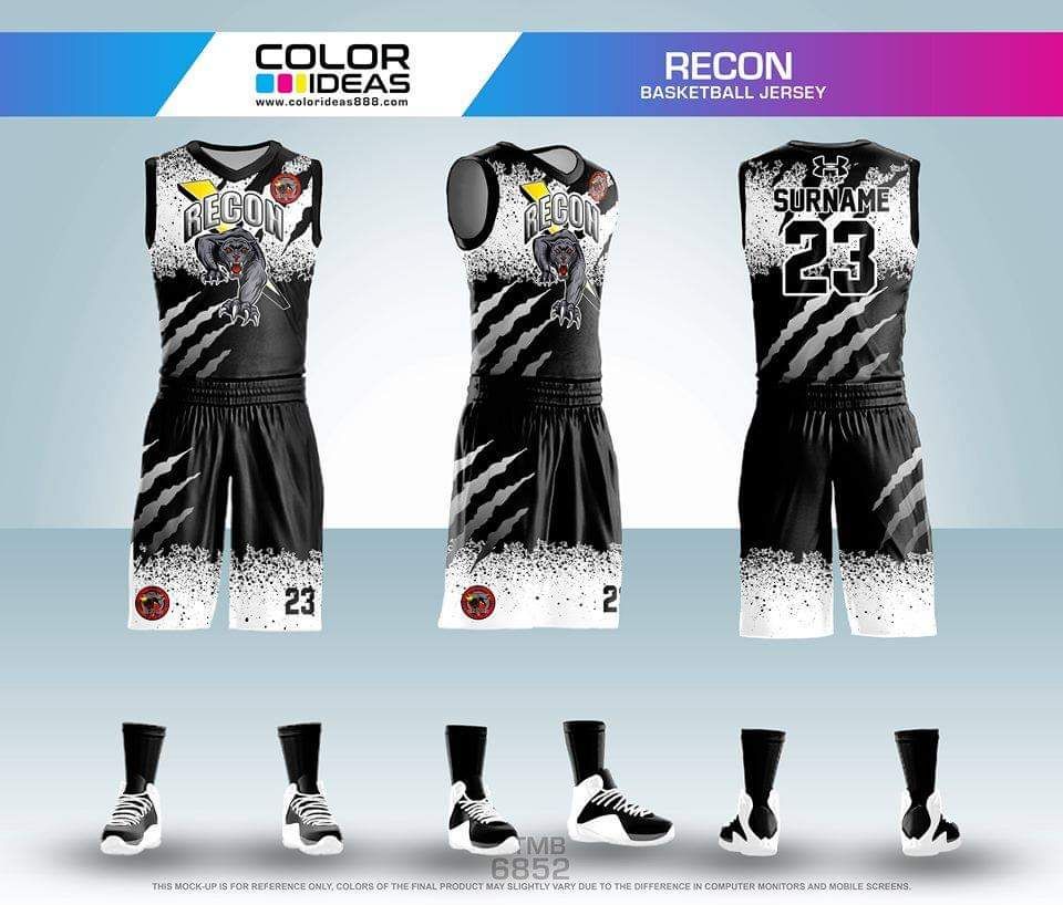 Detail Desain Jersey Basket Keren Nomer 28