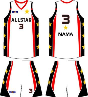 Detail Desain Jersey Basket Keren Nomer 38