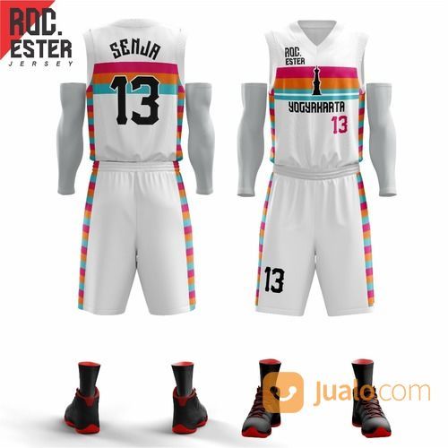 Detail Desain Jersey Basket Keren Nomer 9