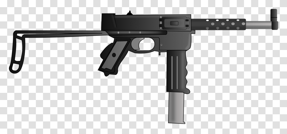 Detail Machine Gun Clip Art Nomer 44