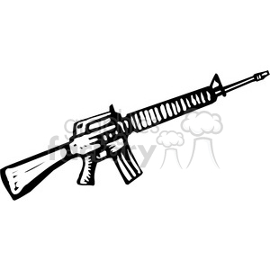 Detail Machine Gun Clip Art Nomer 8