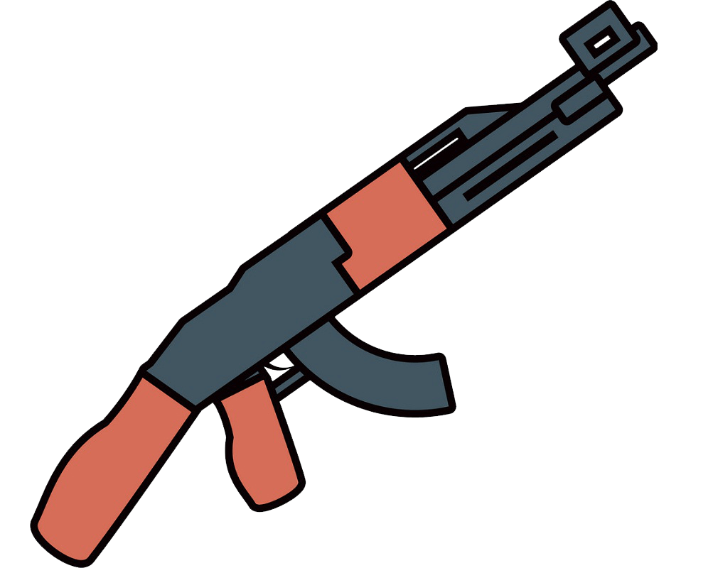 Detail Machine Gun Clip Art Nomer 14