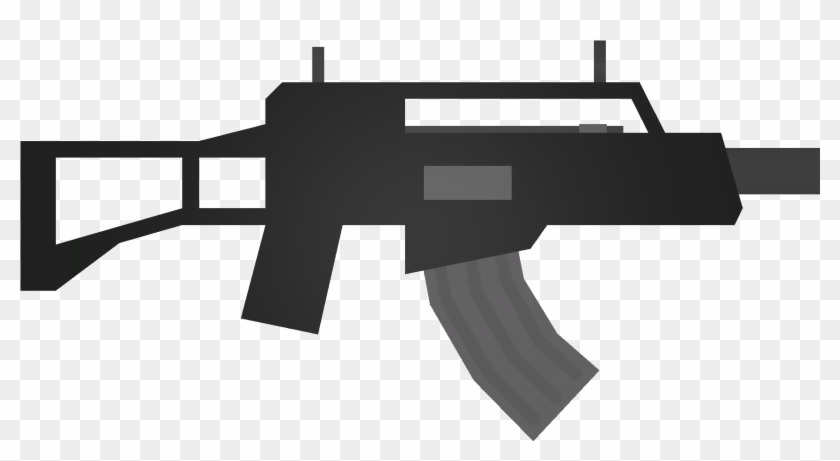 Detail Machine Gun Clip Art Nomer 3