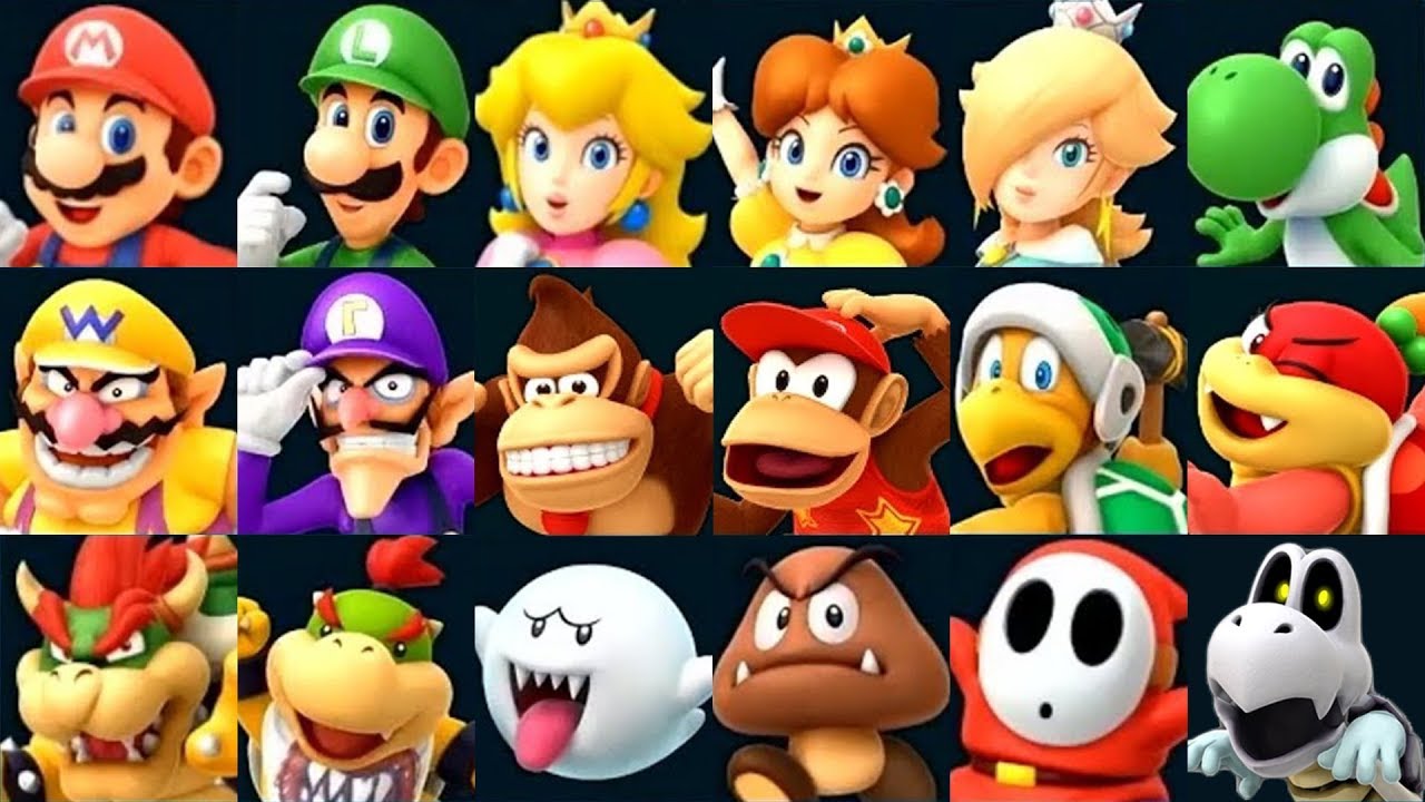 Detail Mario Character Pics Nomer 7