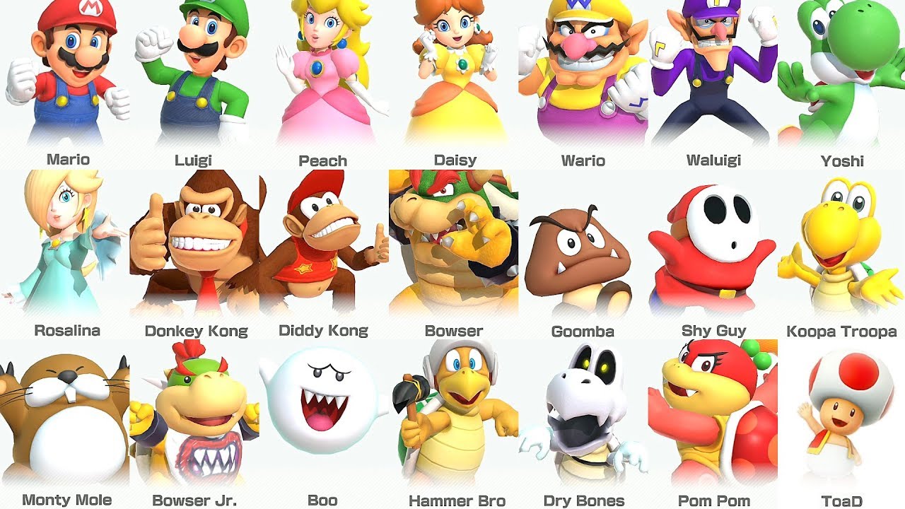 Detail Mario Character Pics Nomer 29