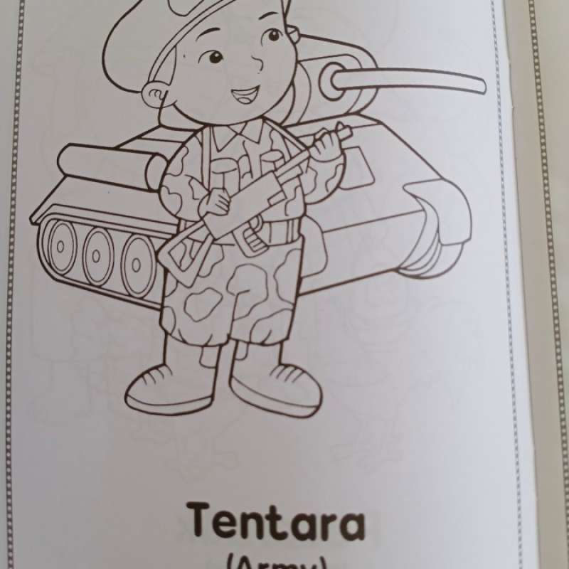 Detail Mewarnai Gambar Tentara Koleksi Nomer 21