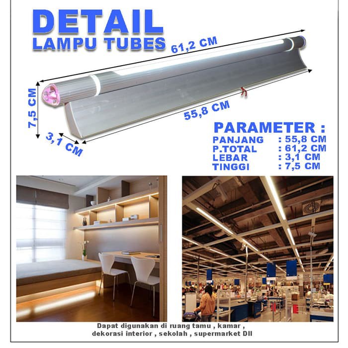 Detail Ukuran Lampu Neon Panjang Nomer 8