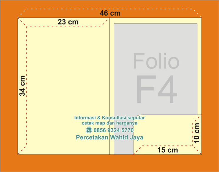 Detail Ukuran Map Folio Nomer 5