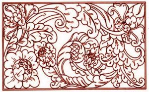 Detail Sketsa Batik Khas Bali Nomer 10