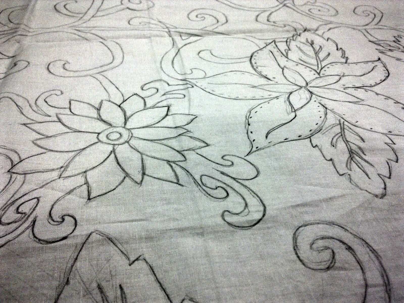 Detail Sketsa Batik Khas Bali Nomer 12