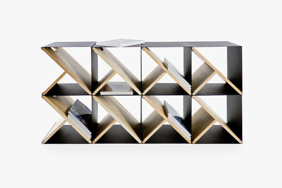 Paul crofts assembled isomi furniture collection design black and white furniture