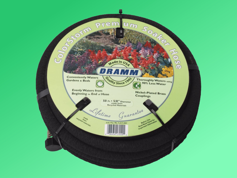 Dramm ColorStorm Premium 25 Foot Soaker Garden Hose