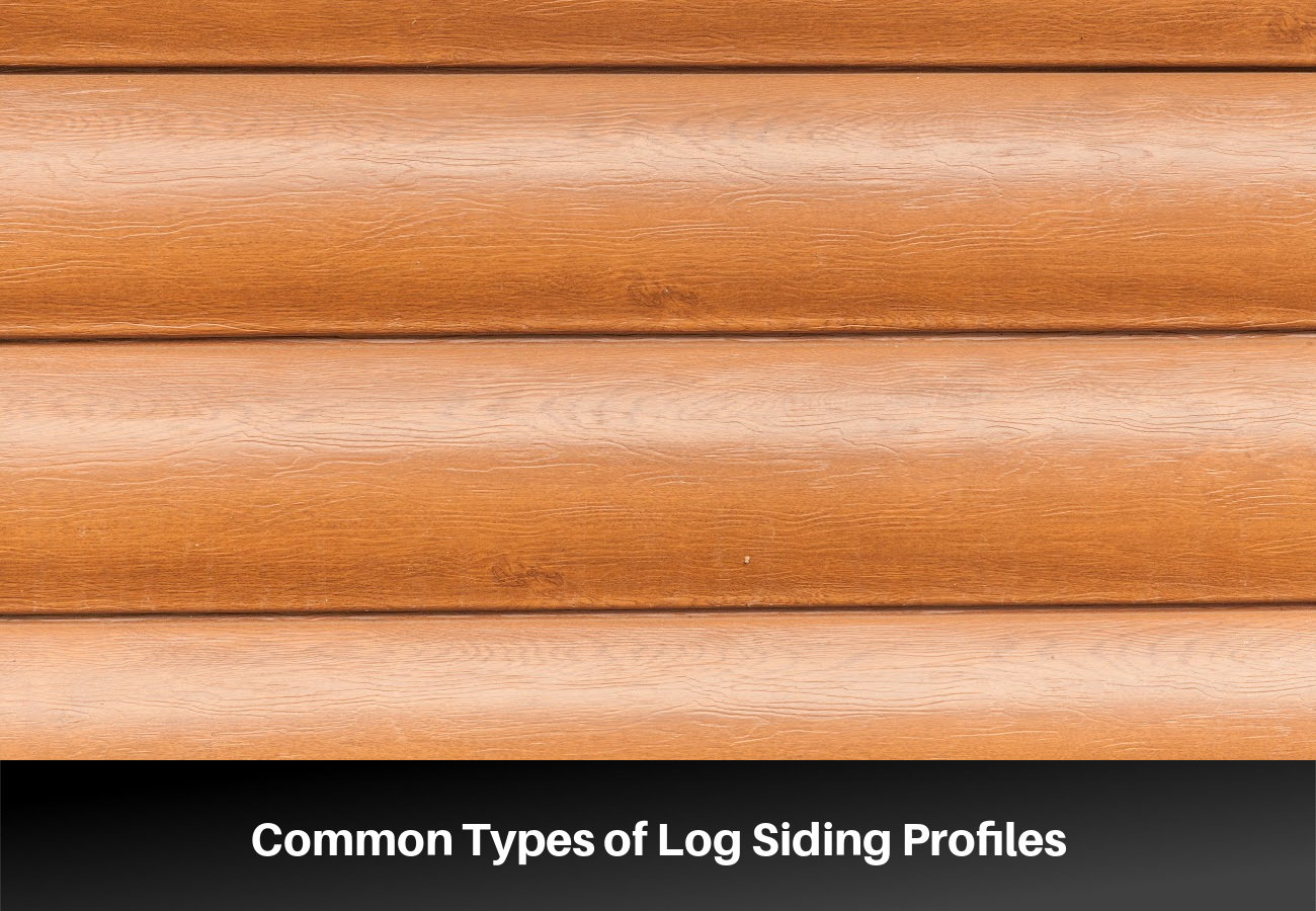 Common Types of Log Siding Profiles