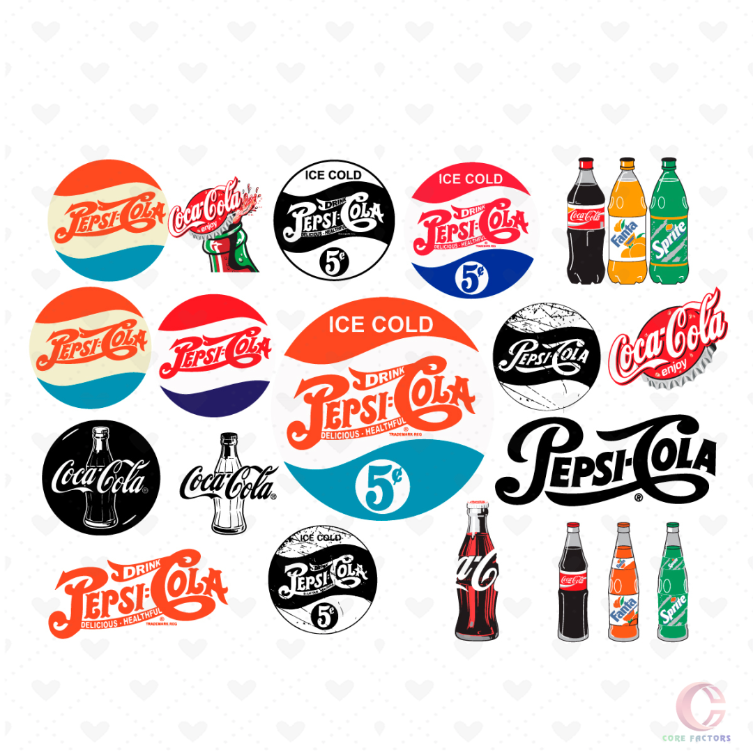 Vintage Pepsi Cola SVG, Pepsi Logo Svg, Cola Logo Svg, Trend - Inspire ...