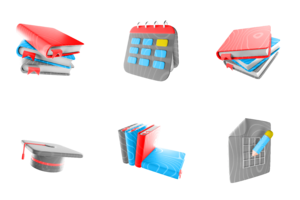 Education Icons v3 