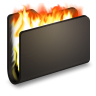 Burn, folder Icon