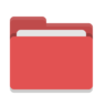 Folder, red Icon