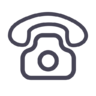 Phone, rotary Icon