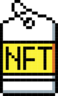 Nft, tag Icon