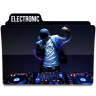 Electronic, music, folder, folders Icon