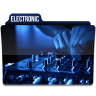 Electronic, music, folder, folders Icon