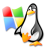 Samba, linux, penguin Ikon