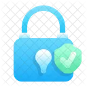 Padlock Check  Icon