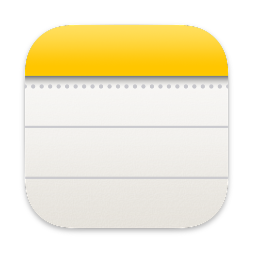 Notes app icon