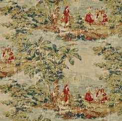 Bosporus Antique Red Fabric