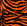 Orange Zebra Velboa Faux Fur