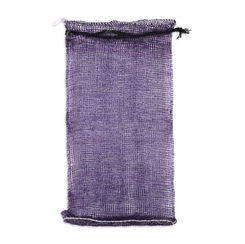 1/4 Bushel (10 lb) Purple Mesh Polypropylene Bag - 11" x 19"